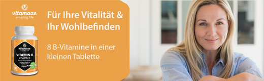 Vitamin B Complex hochdosiert vegan Tabletten, 180 St