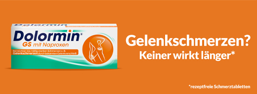 DOLORMIN GS mit Naproxen Tabletten, 20 St