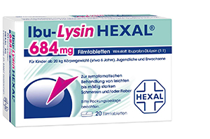 IBU-LYSINHEXAL Filmtabletten, 50 St