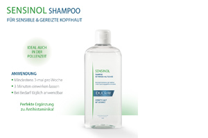 DUCRAY SENSINOL Shampoo mit Physio-Hautschutz, 400 ml
