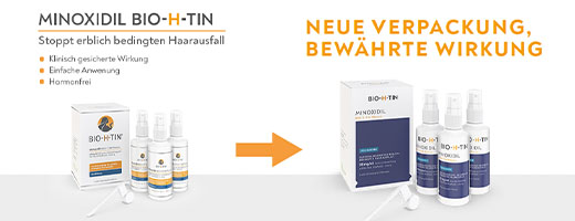 Minoxidil BIO-H-TIN-Pharma 50 mg/ml Spray für Männer, 3X60 ml