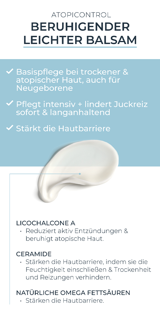 Eucerin Atopicontrol Balsam leicht, 400 ml