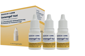 CORNEREGEL Fluid Augentropfen, 3X10 ml