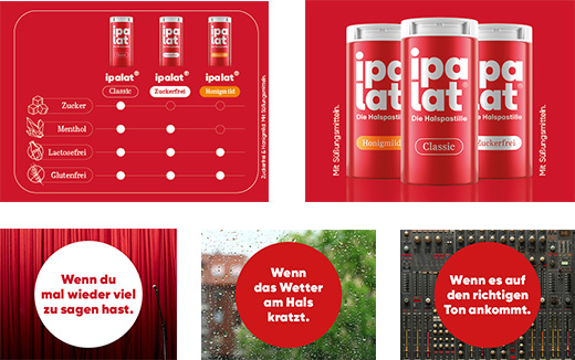 Ipalat Halspastillen classic, 400 St