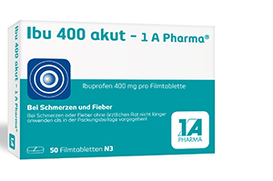 IBU 400 akut-1A Pharma Filmtabletten, 50 St