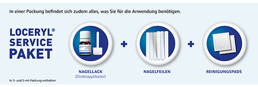 Loceryl Nagellack gegen Nagelpilz DIREKT-Applikator, 3 ml