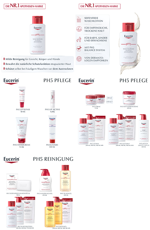 Eucerin pH5 Waschlotion empfindliche Haut, 200 ml