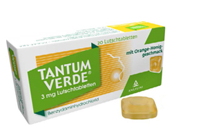 TANTUM VERDE 3 mg Lutschtabl.m.Orange-Honiggeschm., 20 St