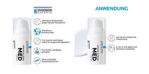 La Roche Posay Lipikar Eczema Med Creme, 30 ml