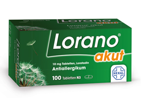 LORANO akut Tabletten, 100 St