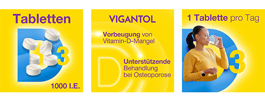 Vigantol 1.000 I.E. Vitamin D3 Tabletten, 100 St