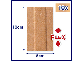 Hansaplast Elastic Pflaster 6 cm x 1 m, 1 St