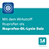 IBU-LYSIN 1A Pharma 400 mg Filmtabletten, 10 St