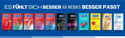 DUREX naturals Kondome mit Gleitgel wasserbasiert, 10 St