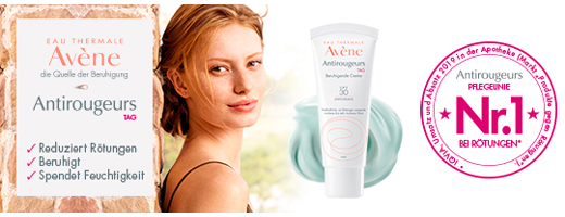 AVENE Antirougeurs Tag beruhigende Creme SPF 30, 40 ml