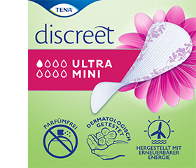 TENA® discreet Ultra Mini Slipeinlagen bei Inkontinenz, 28 St