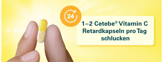 CETEBE Vitamin C Retardkapseln 500 mg, 30 St