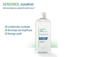 DUCRAY SENSINOL Shampoo mit Physio-Hautschutz, 400 ml