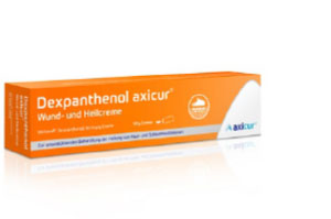 DEXPANTHENOL axicur Wund- und Heilcreme 50 mg/g, 20 g