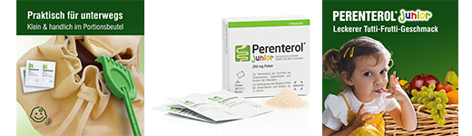 PERENTEROL Junior 250 mg Pulver Btl., 20 St