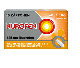 NUROFEN Junior 125 mg Zäpfchen, 10 St