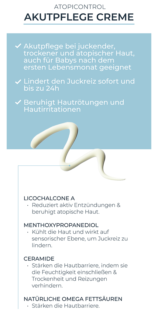 Eucerin Atopicontrol Akut Creme, 100 ml