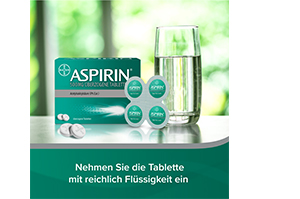 Aspirin 500 mg überzogene Tabletten, 20 St