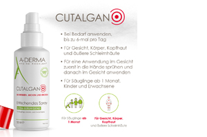A-Derma Cutalgan erfrischendes Spray, 100 ml