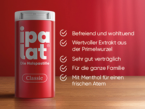 Ipalat Halspastillen classic, 400 St
