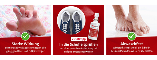 MYKOSERT Spray bei Haut- und Fußpilz, 30 ml