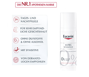 EUCERIN SEH UltraSensitive f.normale bis Mischhaut, 50 ml