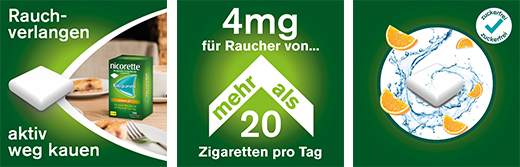 NICORETTE Kaugummi 4 mg freshfruit, 210 St