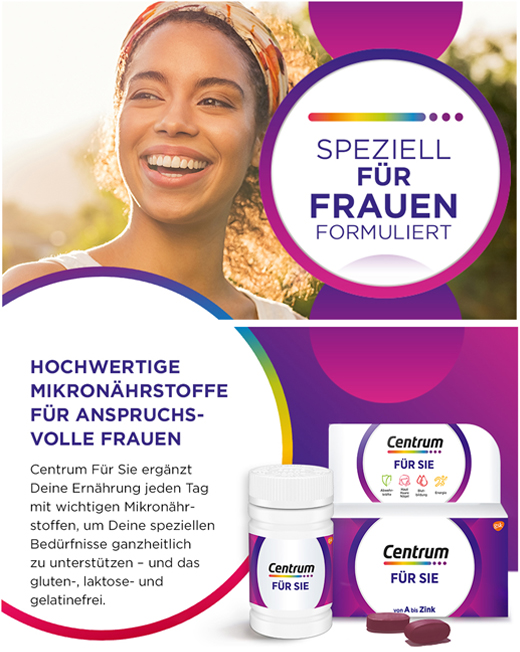 CENTRUM für Sie Capletten, 60 St