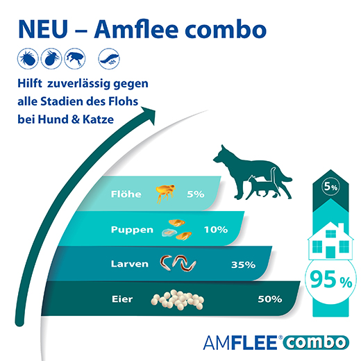 Amflee combo 402/361,8 mg Lösung zum Auftropfen für Hunde über 40 kg, 3 St