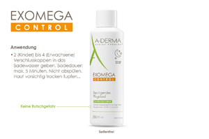 A-DERMA EXOMEGA CONTROL Pflegebad hautberuhigend, 250 ml