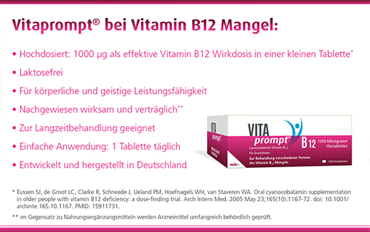VITAPROMPT 1000 Mikrogramm Filmtabletten, 100 St