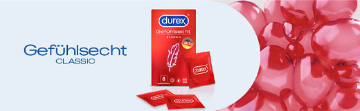 durex® Gefühlsecht Classic Kondome, 20 St