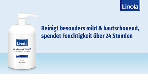 LINOLA Dusch und Wasch m.Spender, 500 ml