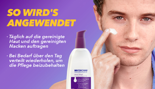 Benzacare Mikrobiom Equalizer Lotion für zu Akne neigende Haut, 50 ml