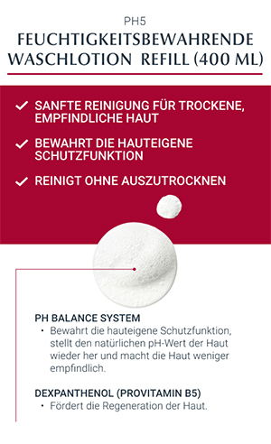 Eucerin pH5 Waschlotion empfindliche Haut, 750 ml
