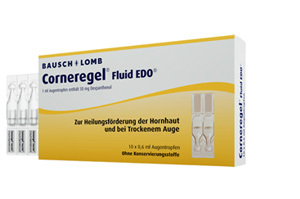 CORNEREGEL Fluid EDO Augentropfen, 10X0.6 ml