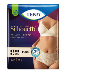 Tena Silhouette Plus 1xunterw.taillenhoch M creme (12 stk)