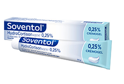 Soventol Hydrocortisonacetat 0,25% Cremogel bei Hautentzündungen, 20 g