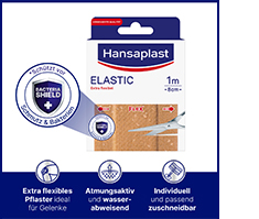 Hansaplast Elastic Pflaster 8 cm x 1 m, 1 St