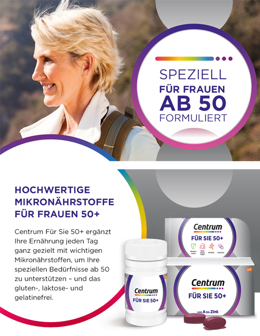 Centrum für Sie 50 + Capletten, 60 St