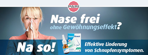 NASODIRECT Nasenspray mit Captomucil, 20 ml