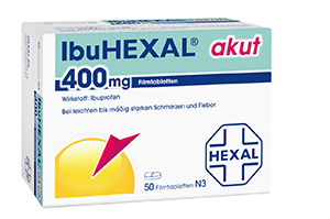 IBUHEXAL akut 400 Filmtabletten, 50 St