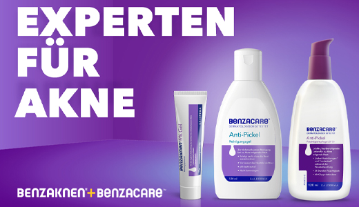 Benzaknen® Wash 5% Suspension bei unreiner Haut und leichter Akne, 2X100 g