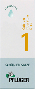 BIOCHEMIE Pflüger 1 Calcium fluoratum D 12 Tropfen, 100 ml
