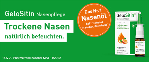 GELOSITIN Nasenpflege Spray, 15 ml